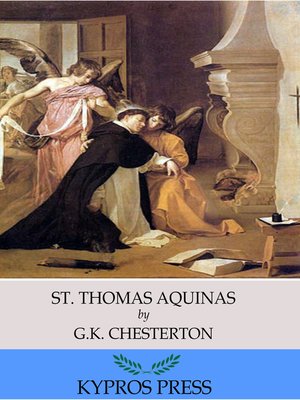 cover image of St. Thomas Aquinas